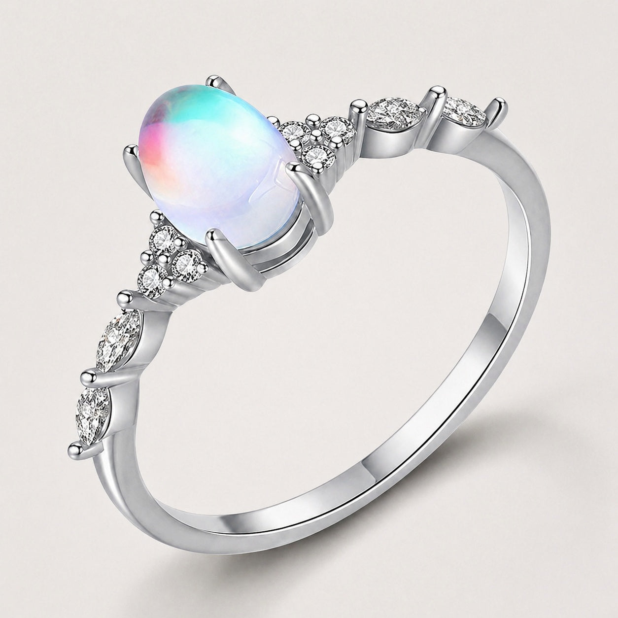 Moonstone Cold Style Ring Soft Studio product image featuring Moonstone.