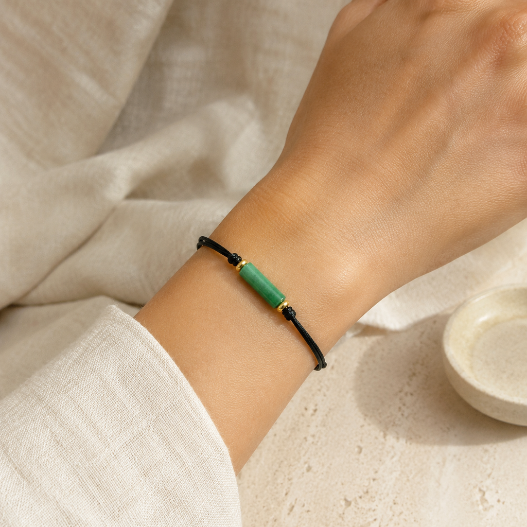Jade Bracelet Story Lifestyle product image featuring Jade.