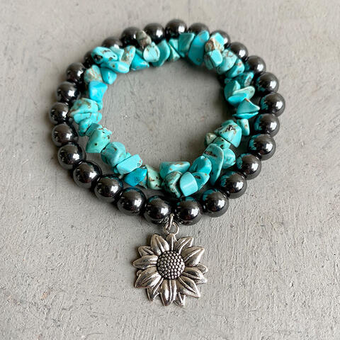 Style C turquoise alloy bracelet 01 style c primary